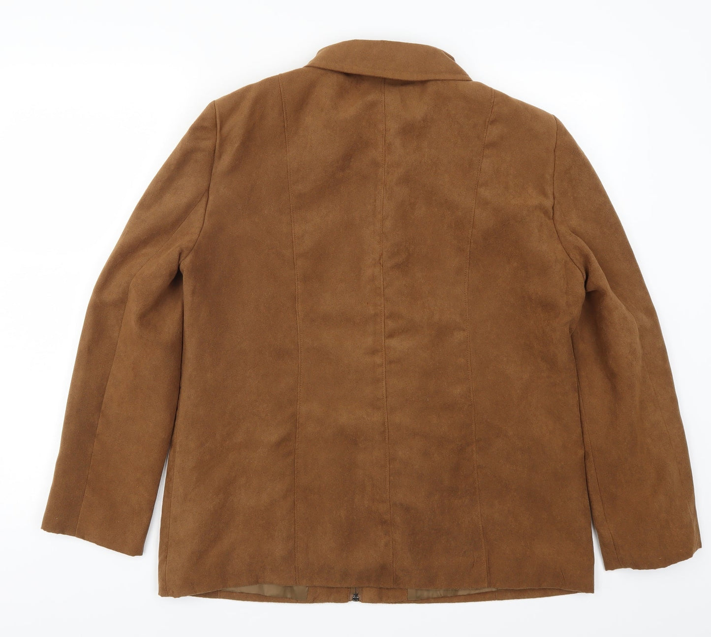 Just J Womens Brown   Jacket  Size 14