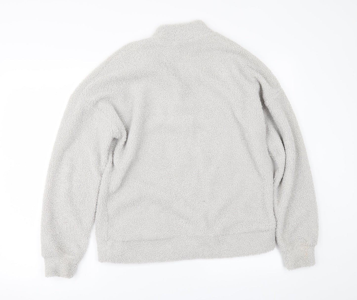 New Look Womens Grey  Fleece Jacket  Size 6