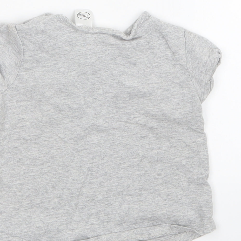 H&M  Grey   Basic T-Shirt Size 12 Months  - Minnie Mouse