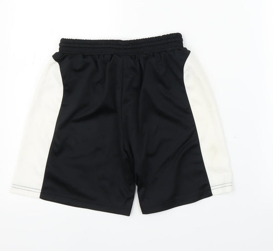 Sainsburys  Boys Black   Sweat Shorts Size 10 Years