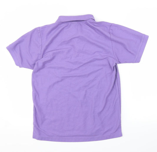 Geeko Mens Purple    Polo Size M
