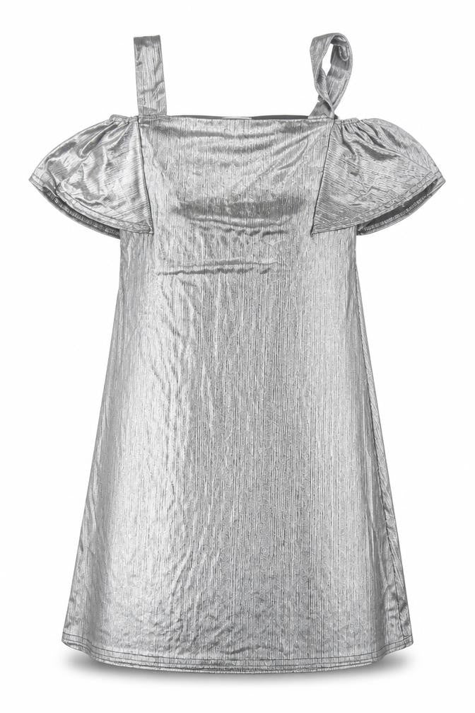 Blue Vanilla Womens Silver   Shift  Size 8