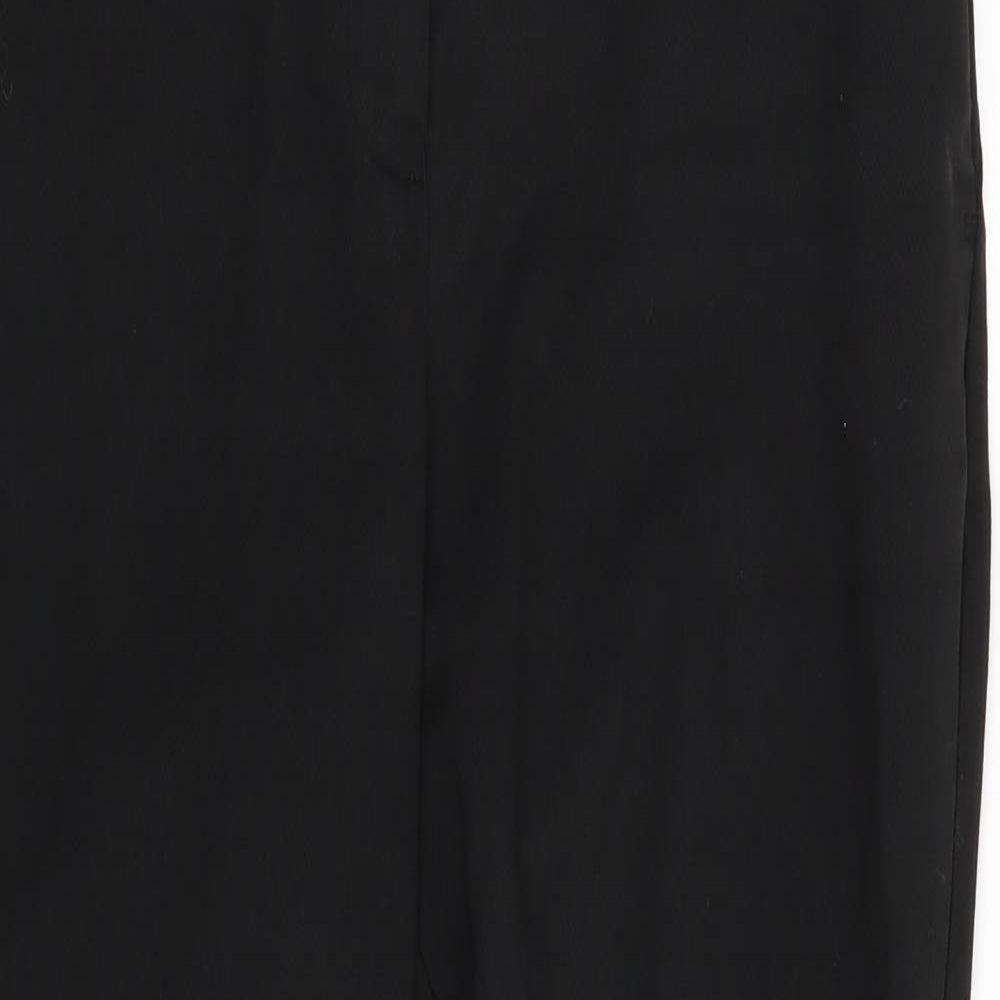 NEXT Womens Black   Trousers  Size 10 L28 in