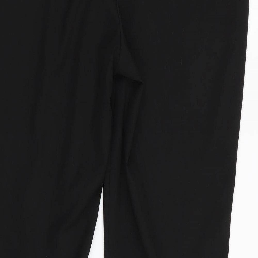 NEXT Womens Black   Trousers  Size 10 L28 in