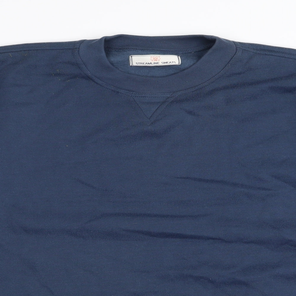 streamline  Mens Blue   Pullover Jumper Size XL