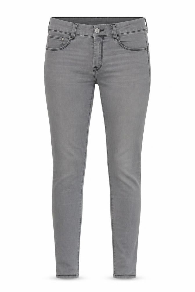 Pull&Bear PULL AND BEAR Womens Grey   Skinny Jeans Size 28 in L31 in
