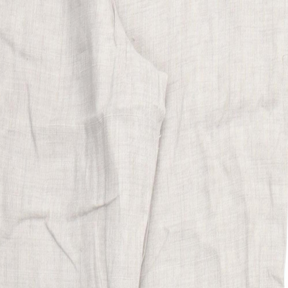 Moda Womens Beige   Trousers  Size 14 L30 in