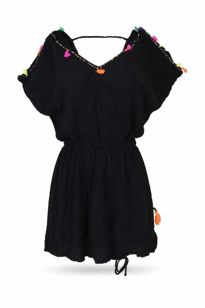 Papaya Womens Black   Basic T-Shirt Size S