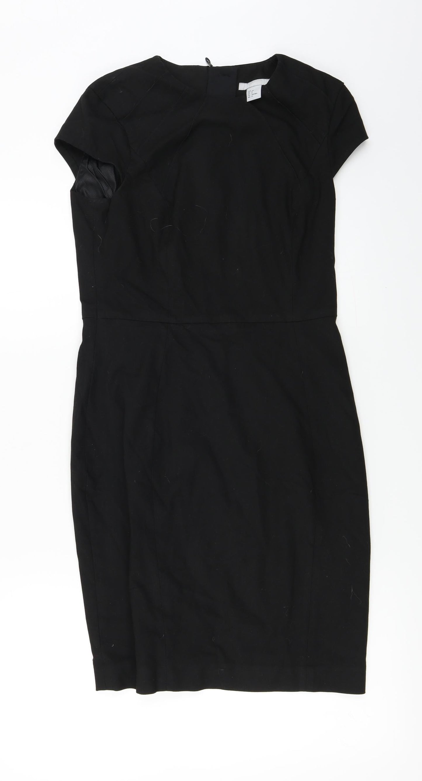 H&M  Womens Black   A-Line  Size 8