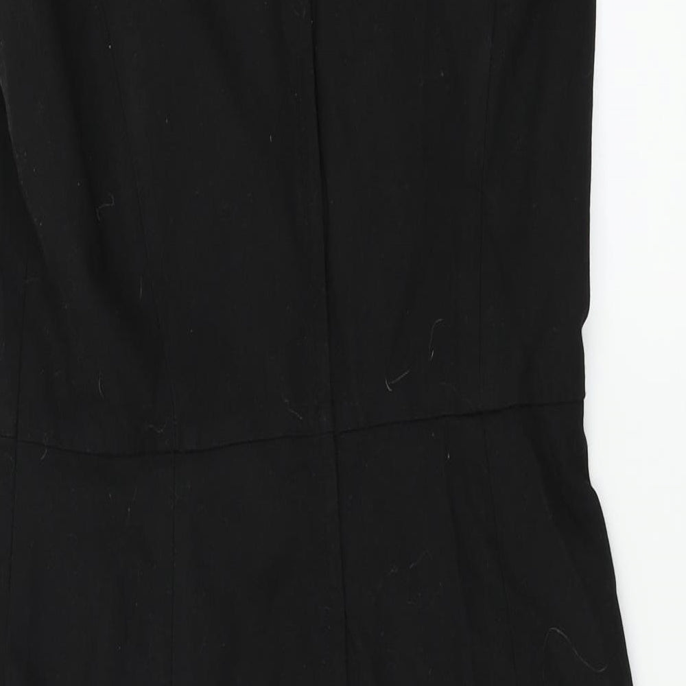 H&M  Womens Black   A-Line  Size 8