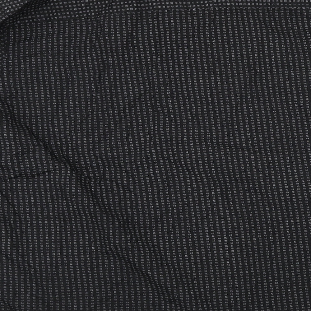 Dressmann  Mens Black    Button-Up Size L