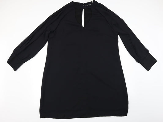 Yoins Womens Black   Basic Blouse Size XL