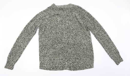 H&M  Womens Grey   Cardigan Jumper Size M
