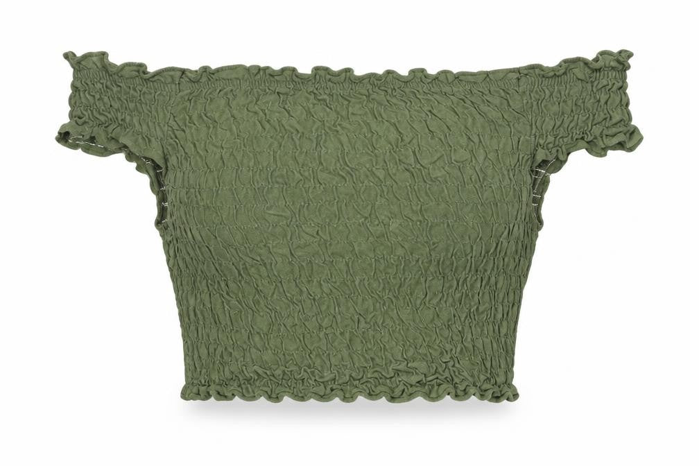 Miss Selfridge Womens Green   Basic Blouse Size 6