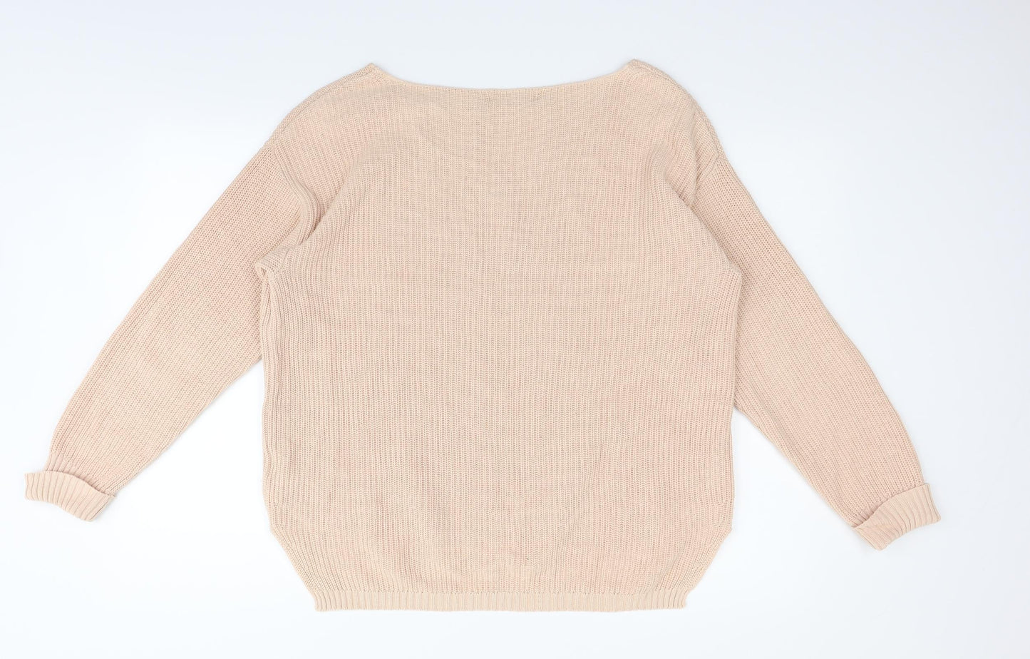 Avenue Womens Beige   Pullover Jumper Size 16