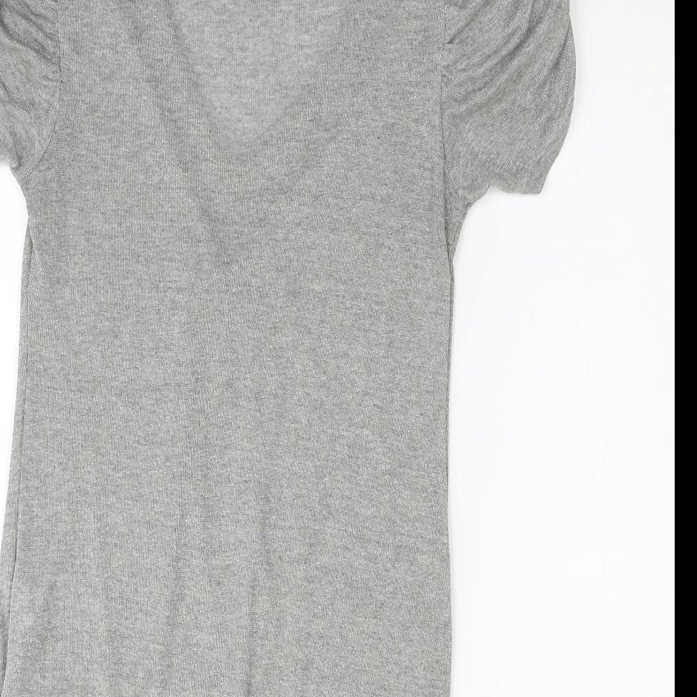 Logo Womens Grey   Fit & Flare  Size 14