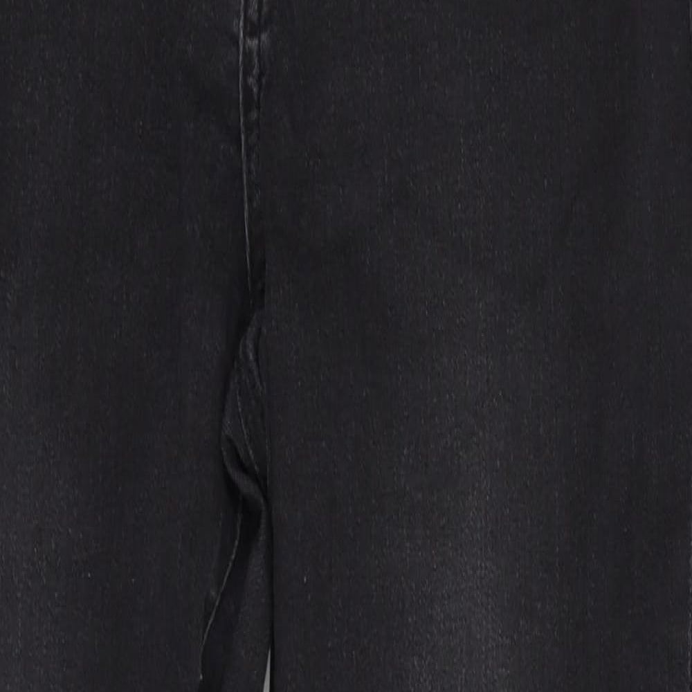 H&M Womens Grey   Trousers  Size 10 L27 in