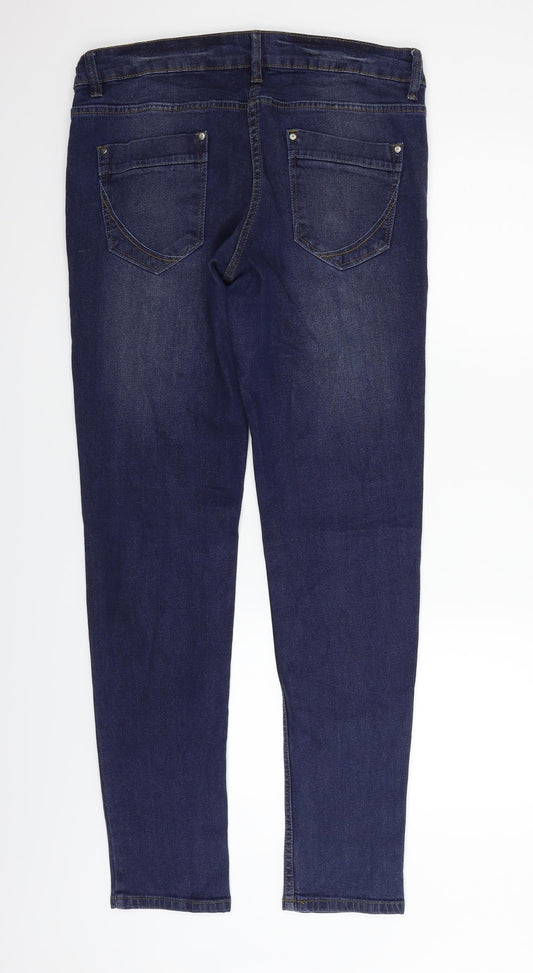 blue motion Womens Blue   Straight Jeans Size 32 in L31 in
