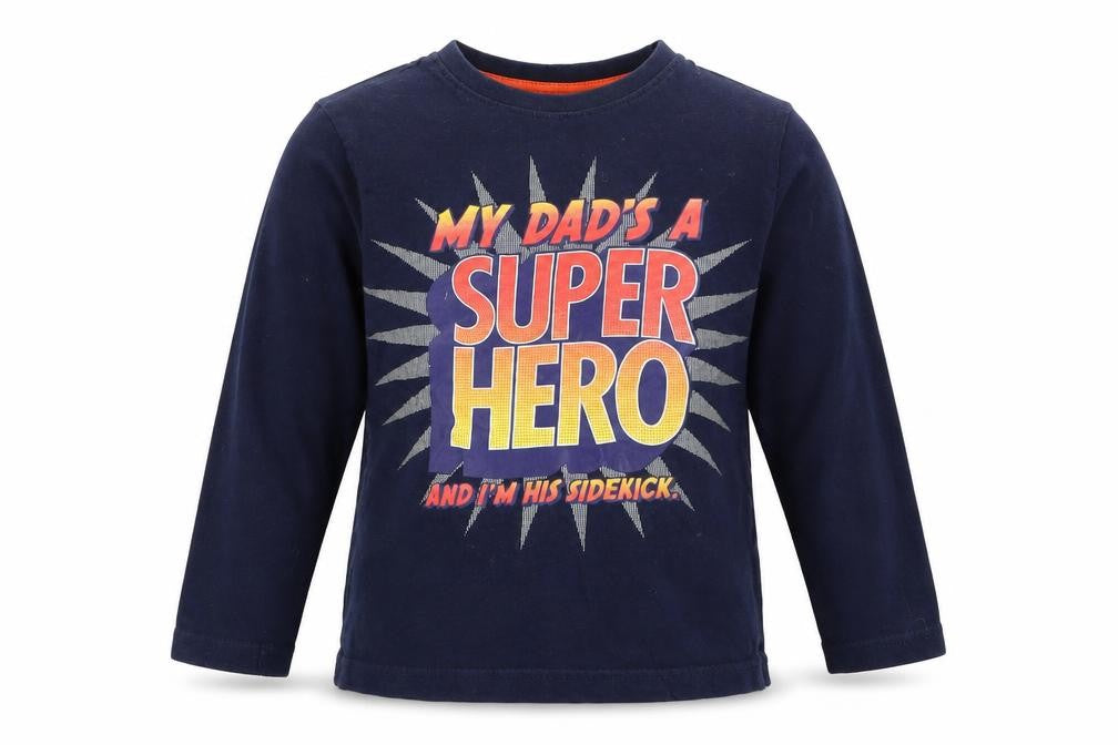 Primark Boys Blue   Basic T-Shirt Size 5-6 Years