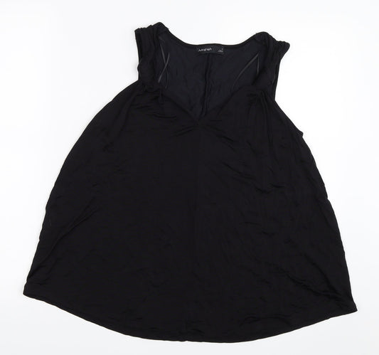 Marks and Spencer Womens Black   Basic Blouse Size 12
