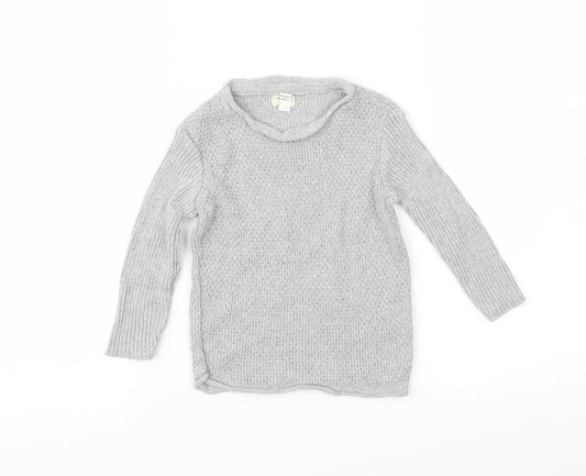 River Island Baby Grey   Pullover Jumper Size 9-12 Months