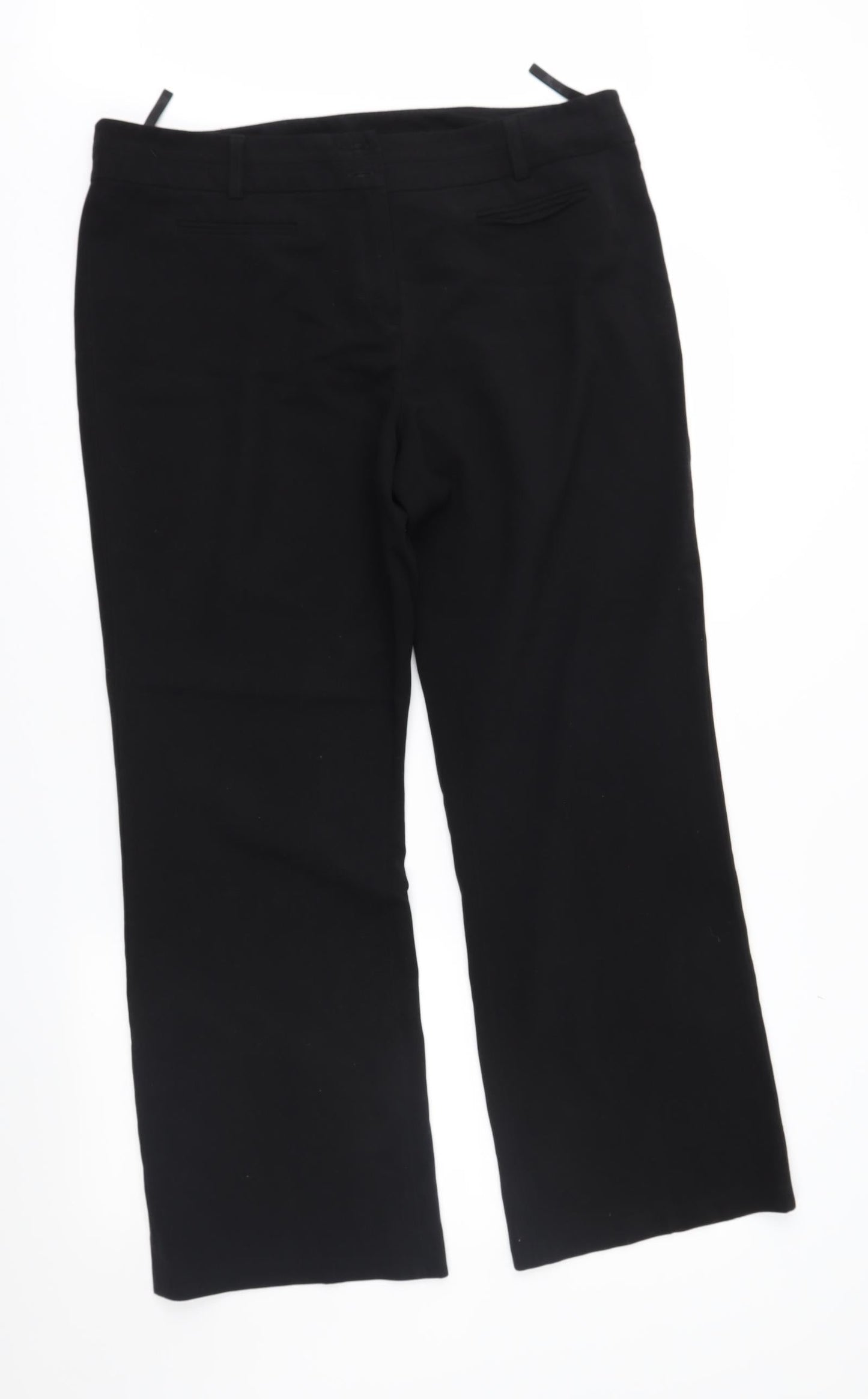 H&M Womens Black   Trousers  Size 16 L28 in