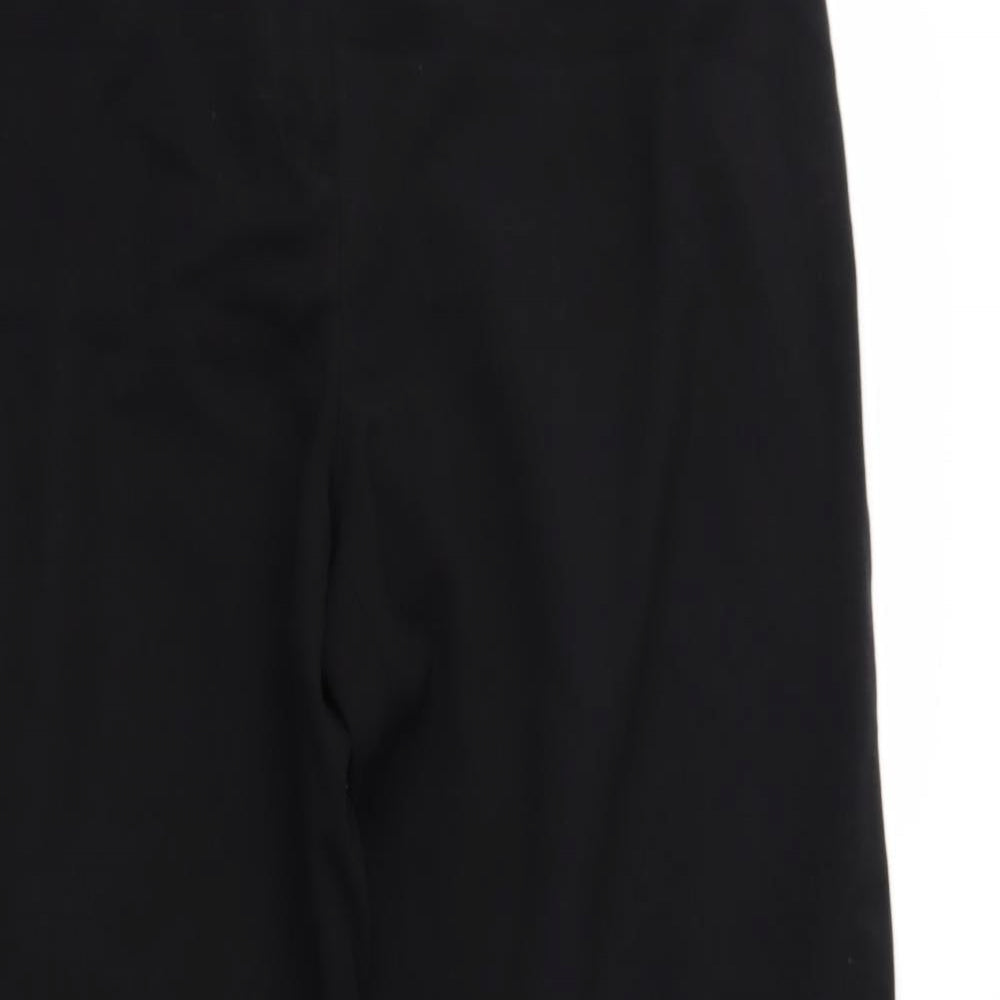 H&M Womens Black   Trousers  Size 16 L28 in