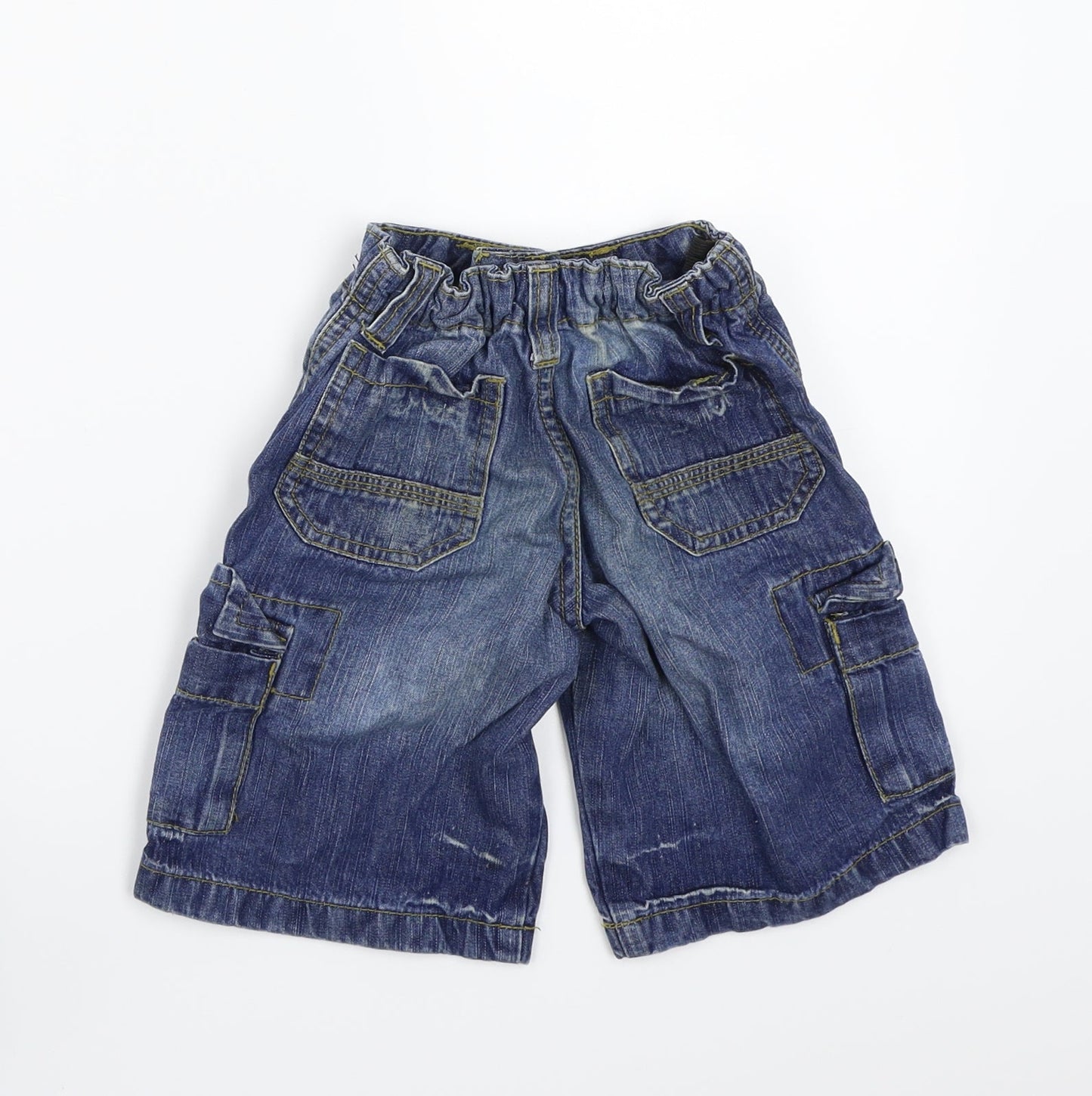 Matalan Boys Blue   Cropped Jeans Size 3 Years