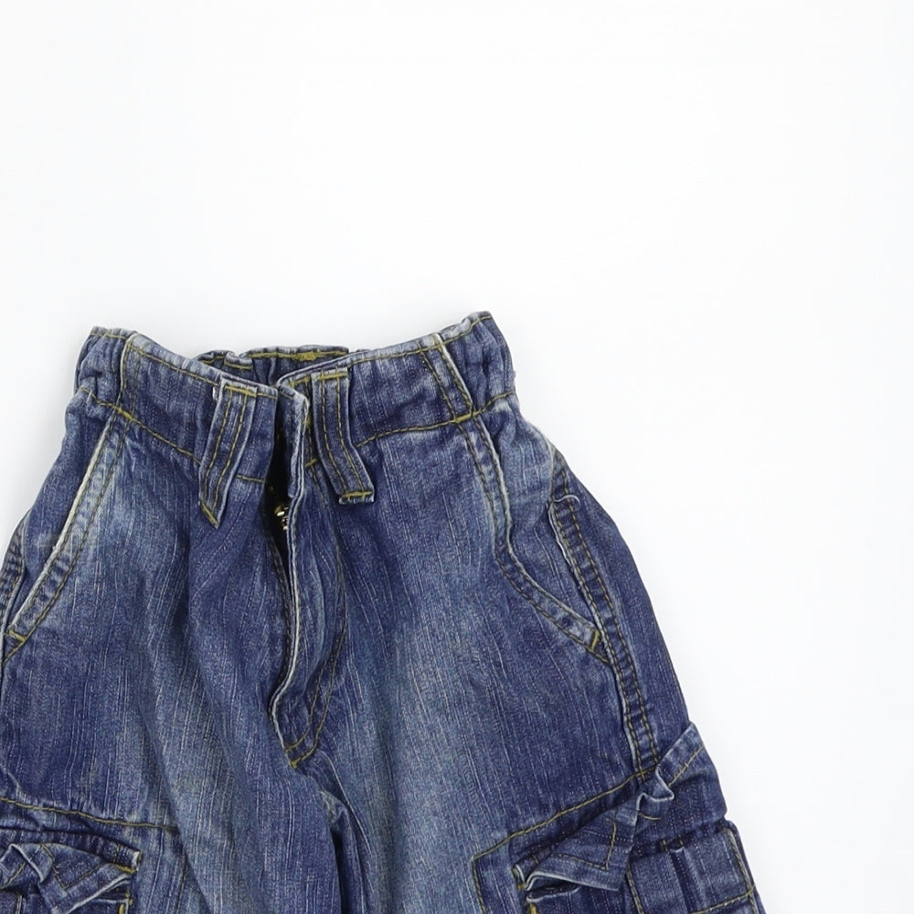 Matalan Boys Blue   Cropped Jeans Size 3 Years