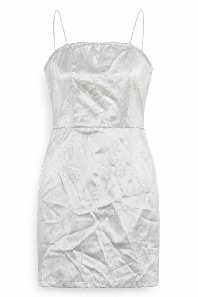 PRETTYLITTLETHING Womens Silver   Mini  Size 4