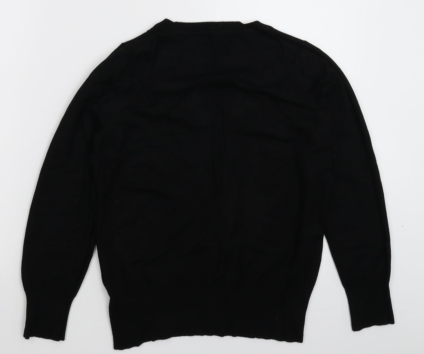 Preworn Womens Black   Pullover Jumper Size 10