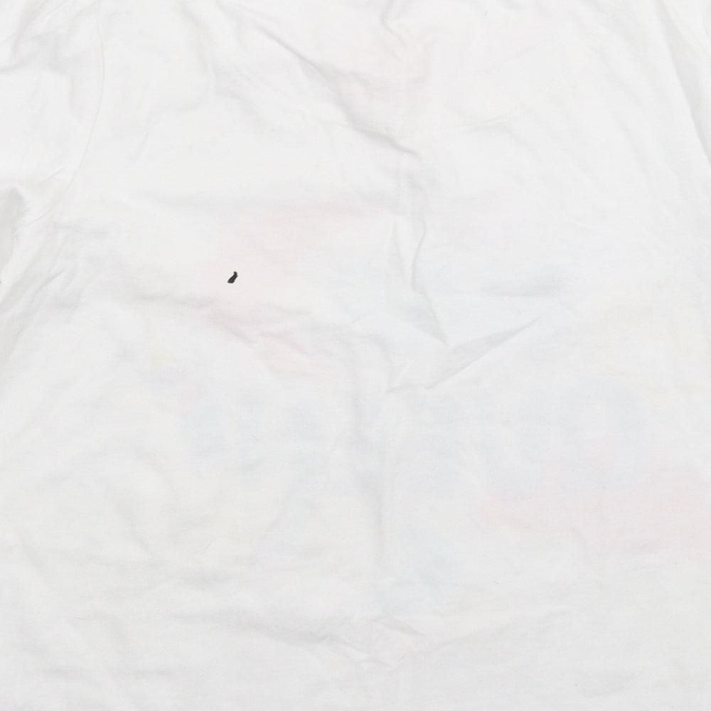 TU Girls White Solid  Top Pyjama Top Size 10-11 Years