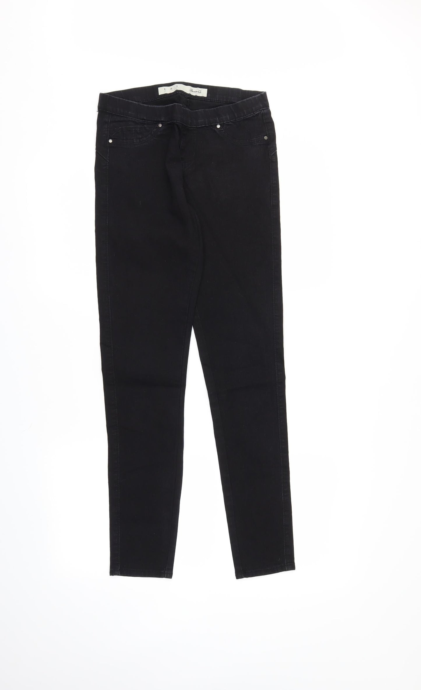 DenimCo Womens Black   Jegging Jeans Size 8 L26 in