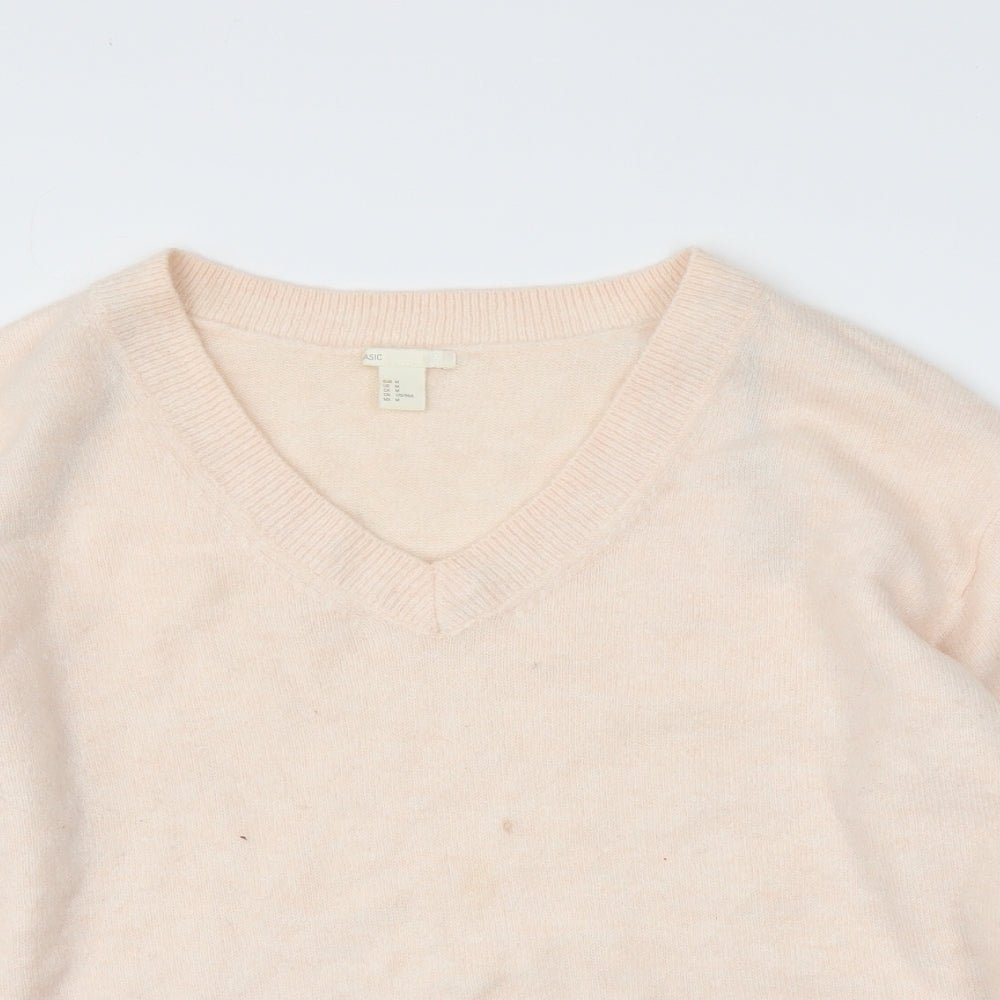H&M Womens Pink   Pullover Jumper Size M