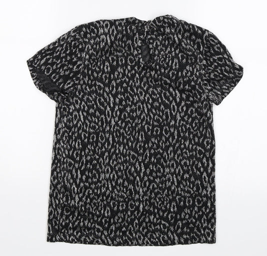 PrimRK Girls Black   Basic Blouse Size 12-13 Years