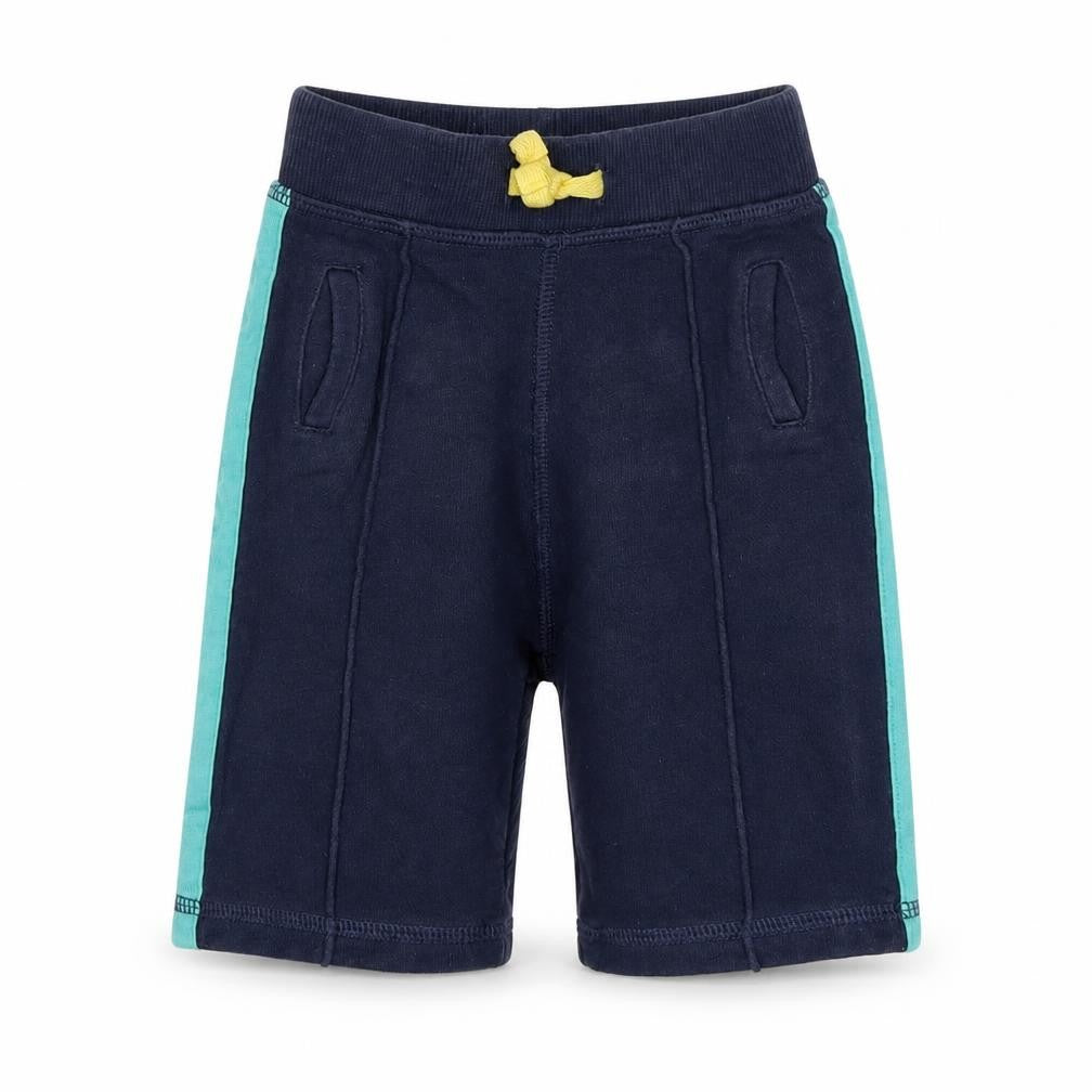 Front view of Rocha Little Rocha Baby Blue sweatpants, size 3-6, Months