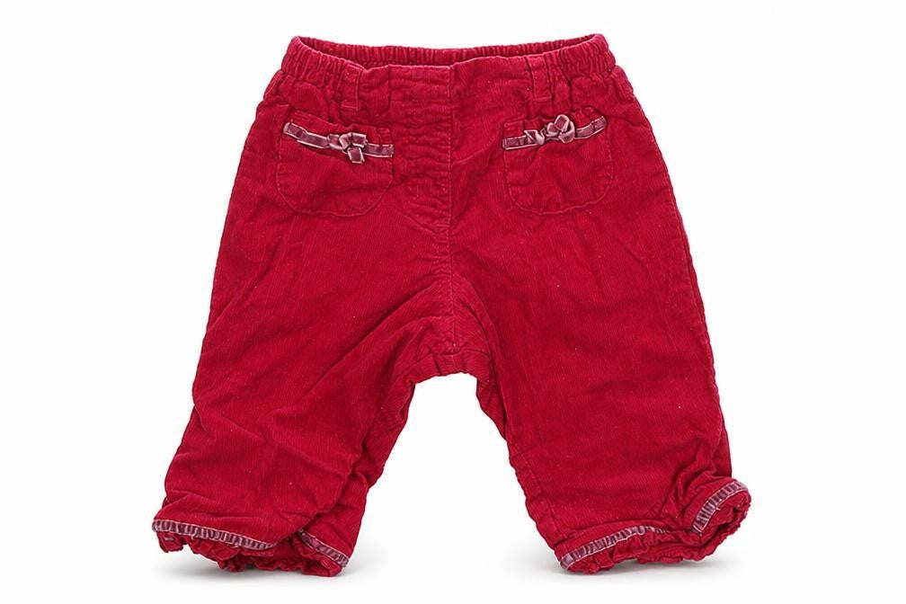 Front view of Next Baby Pink Capri Trousers, size 3-6, Months