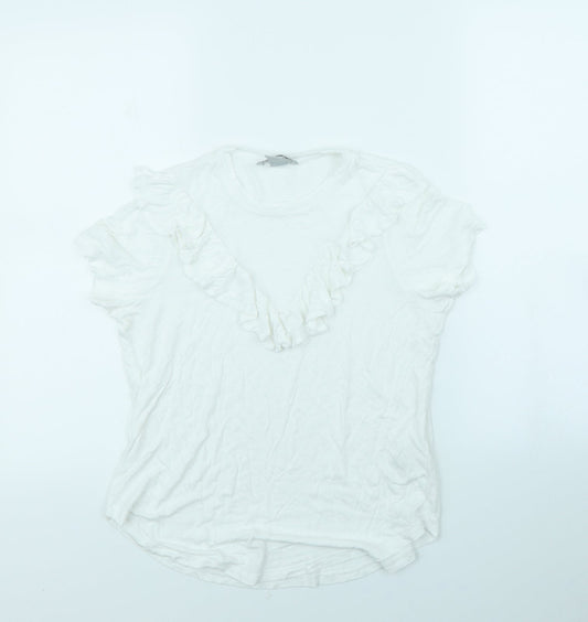 H&M Womens White   Basic Tank Size S