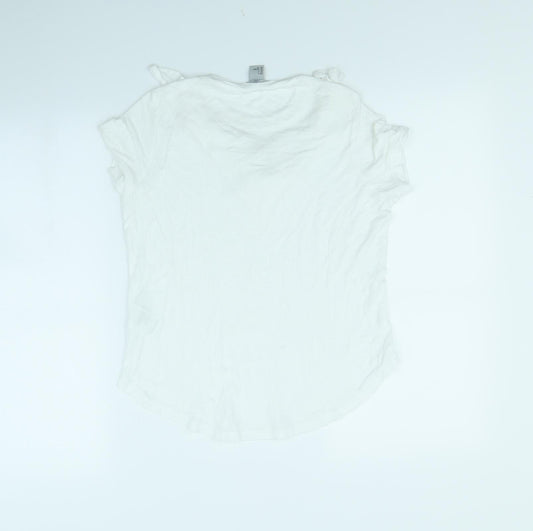 H&M Womens White   Basic Tank Size S