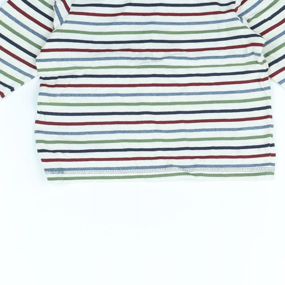 George Boys Multicoloured Striped  Basic T-Shirt Size 12 Months
