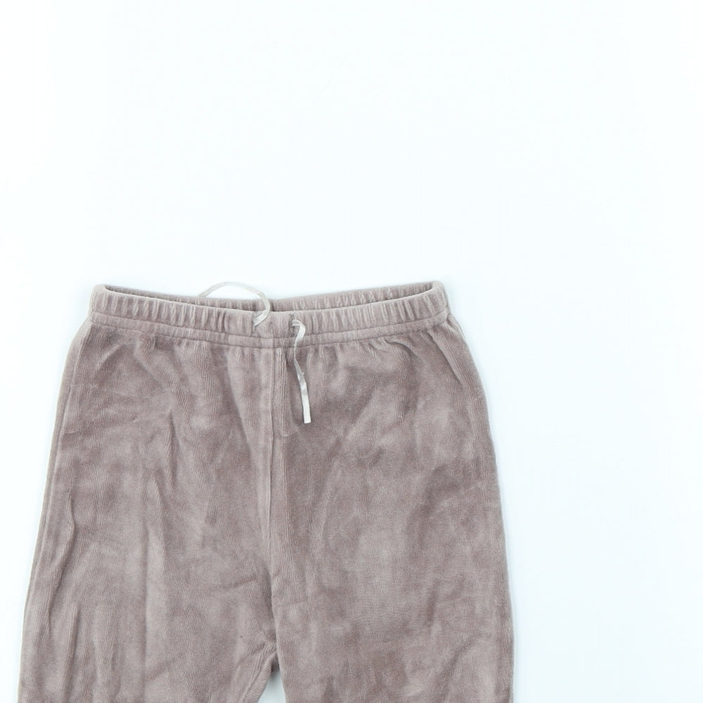 NEXT Girls Brown   Jogger Trousers Size 0-3 Months