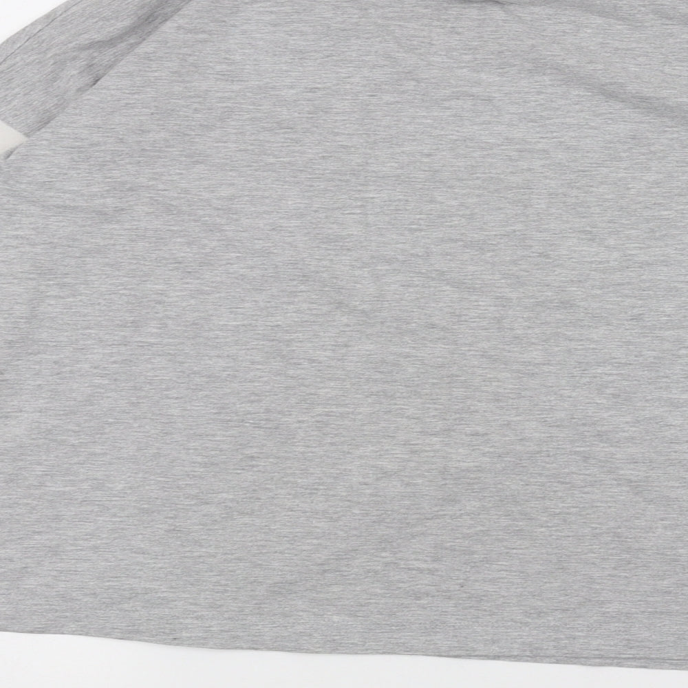 Preworn Girls Grey   Basic T-Shirt Size 15 Years  - this girl loves sleep