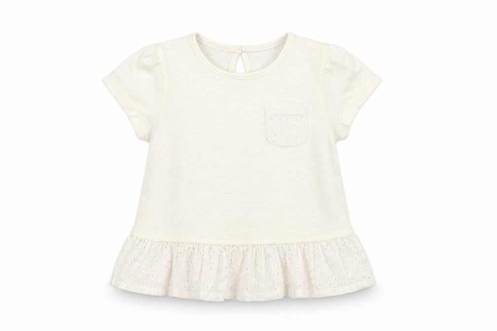 Front view of Matalan Baby White A-Line, size 12-18, Months
