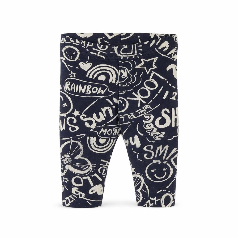 Front view of Next Baby Blue sweatpants, size 6-9, Months