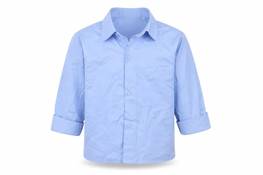 VivaKi Boys Blue   Basic Button-Up Size 3 Years
