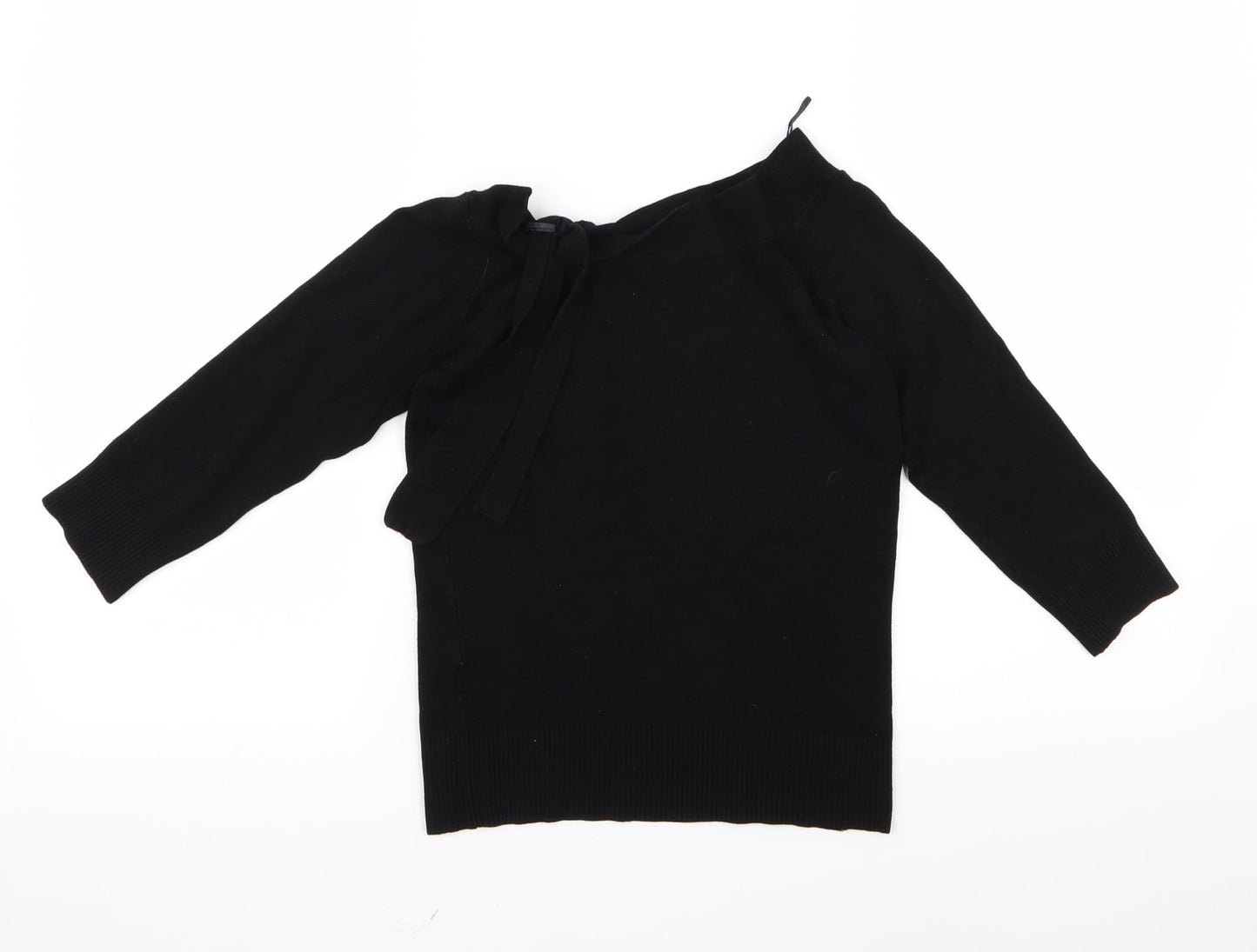 selet Womens Black   Basic T-Shirt Size 10  - v