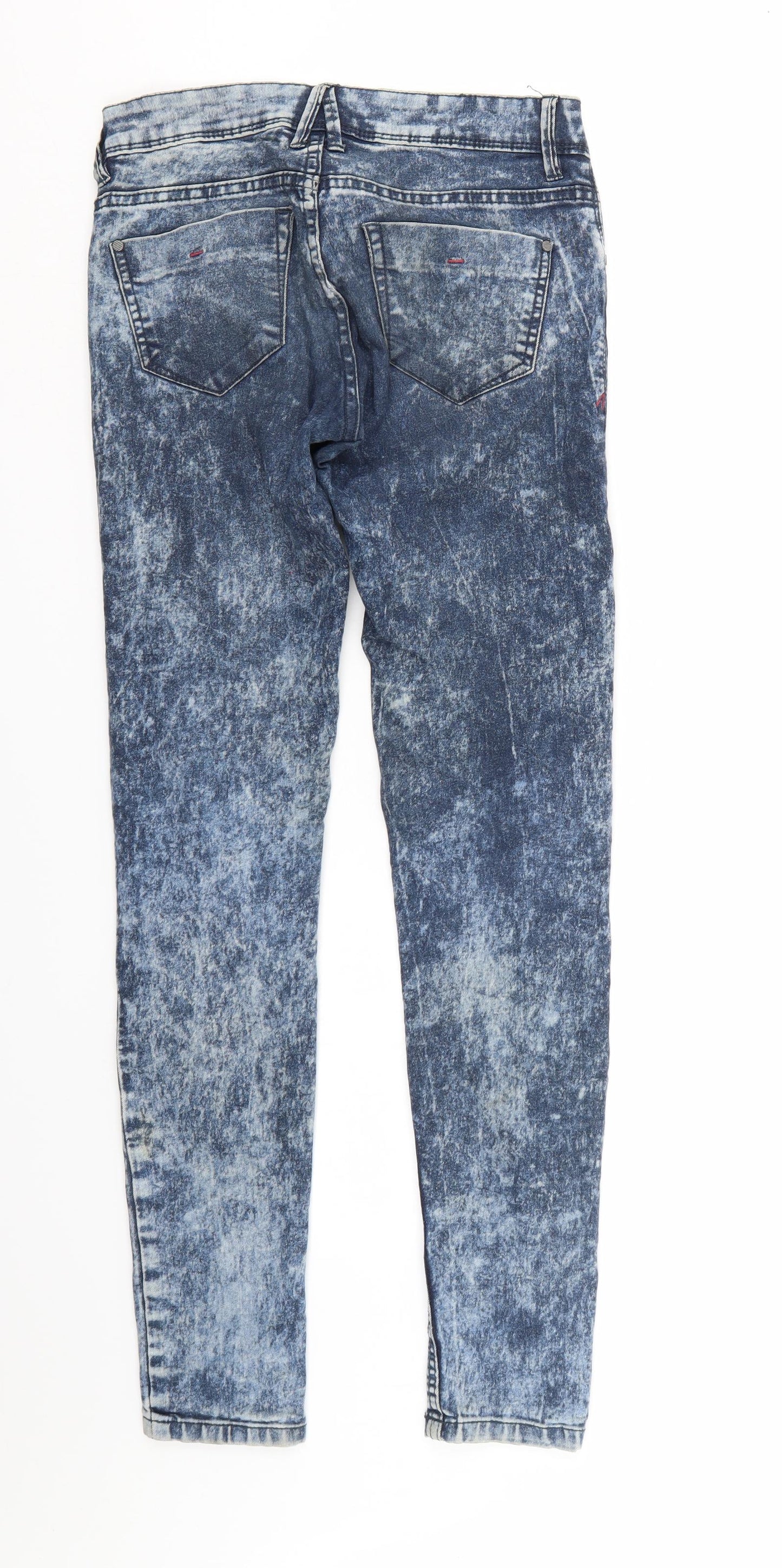 Terranova Womens Blue  Denim Straight Jeans Size XS L29 in