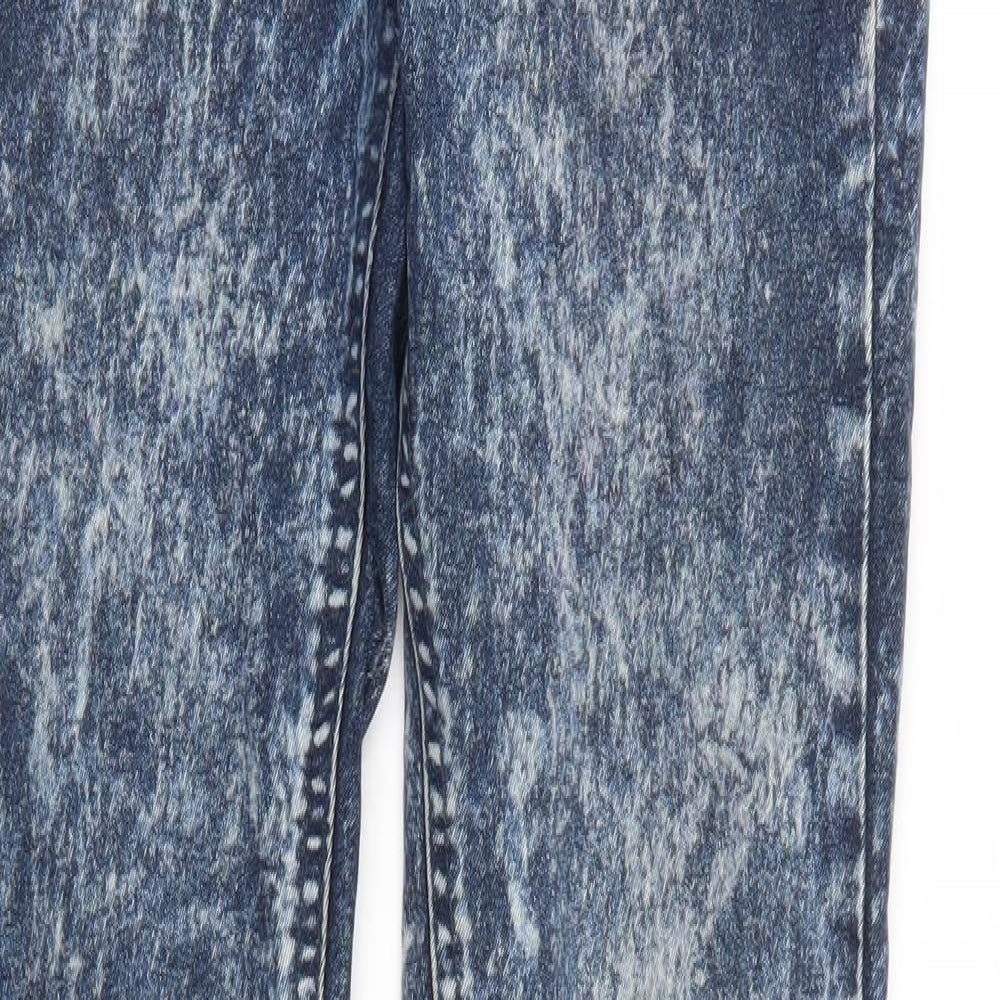 Terranova Womens Blue  Denim Straight Jeans Size XS L29 in
