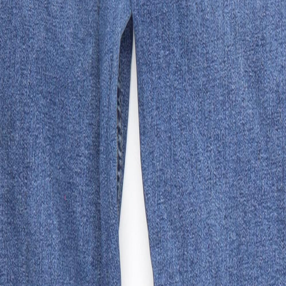 Preworn Mens Blue  Denim Straight Jeans Size 26 L30 in