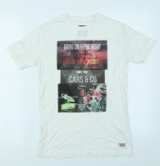 Cars Jeans Womens White   Basic T-Shirt Size 14